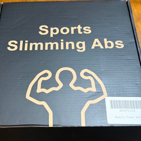 Sports Slimming Abs Muscle Toner Abdominal Trainer EMS Stimulator New - Picture 1 of 4